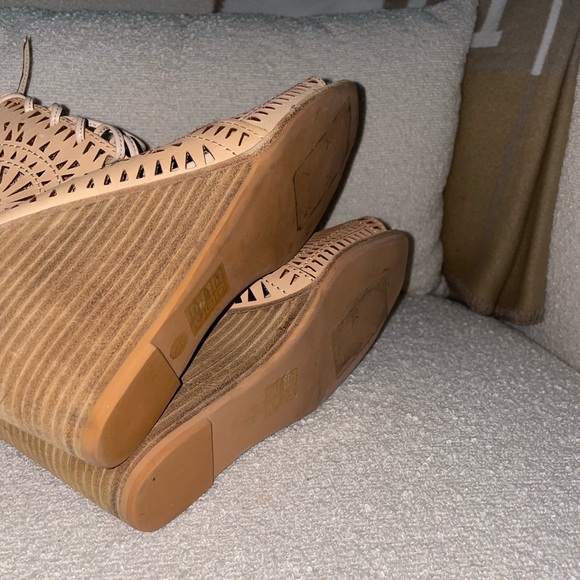 Jeffrey Campbell Rodillo Lace-up Hi-Wedge Sandal - Picture 4 of 5